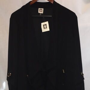 Anne Klein Light Jacket / Blazer Open Front | Size L | NWT